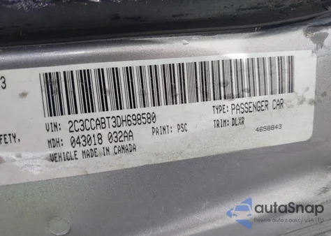 2013 Chrysler 300 300S из США, поврежденный, VIN 2C3CCABT3DH698580